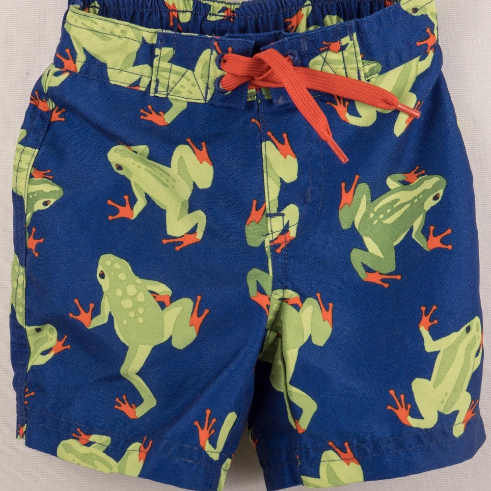 Janie and Jack Boy's Swim Trunks 3/6M